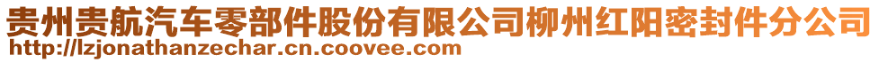 貴州貴航汽車零部件股份有限公司柳州紅陽密封件分公司