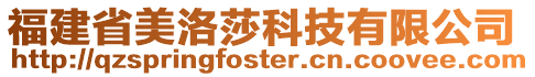 福建省美洛莎科技有限公司