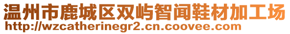 溫州市鹿城區(qū)雙嶼智聞鞋材加工場