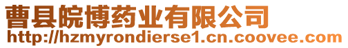 曹縣皖博藥業(yè)有限公司