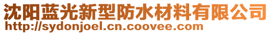 沈陽藍(lán)光新型防水材料有限公司