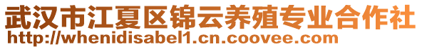 武漢市江夏區(qū)錦云養(yǎng)殖專業(yè)合作社