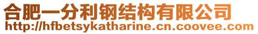 合肥一分利鋼結(jié)構(gòu)有限公司