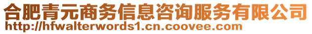 合肥青元商務(wù)信息咨詢服務(wù)有限公司