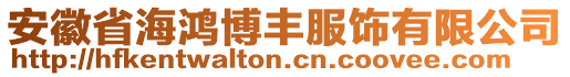 安徽省海鸿博丰服饰有限公司