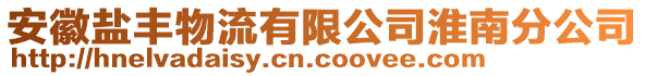 安徽鹽豐物流有限公司淮南分公司