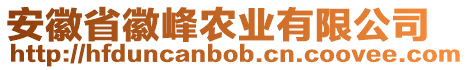 安徽省徽峰農(nóng)業(yè)有限公司