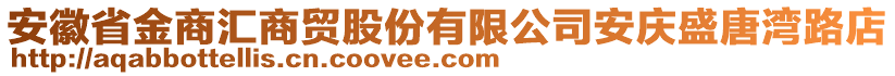 安徽省金商匯商貿(mào)股份有限公司安慶盛唐灣路店