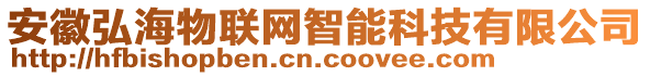 安徽弘海物聯(lián)網(wǎng)智能科技有限公司