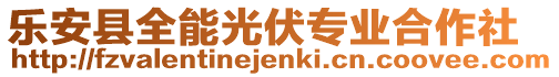 樂安縣全能光伏專業(yè)合作社