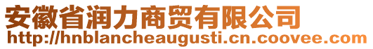 安徽省潤(rùn)力商貿(mào)有限公司