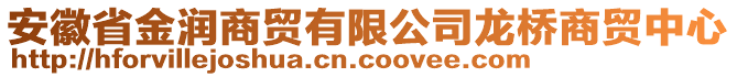 安徽省金潤商貿(mào)有限公司龍橋商貿(mào)中心