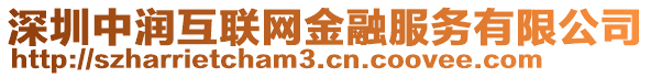 深圳中潤互聯(lián)網(wǎng)金融服務(wù)有限公司