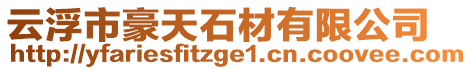 云浮市豪天石材有限公司