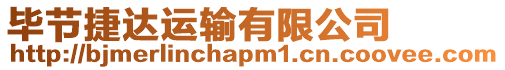 畢節(jié)捷達(dá)運(yùn)輸有限公司