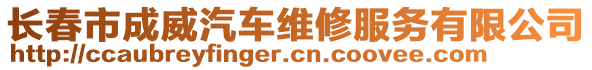 長春市成威汽車維修服務有限公司