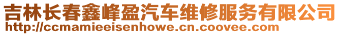 吉林長春鑫峰盈汽車維修服務(wù)有限公司