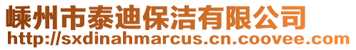 嵊州市泰迪保潔有限公司