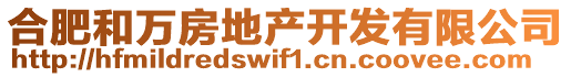 合肥和萬房地產(chǎn)開發(fā)有限公司