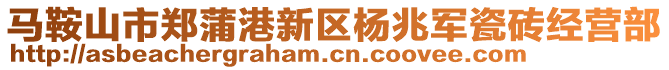 馬鞍山市鄭蒲港新區(qū)楊兆軍瓷磚經(jīng)營(yíng)部