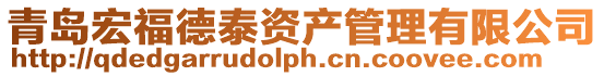青島宏福德泰資產管理有限公司