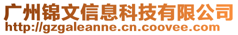 廣州錦文信息科技有限公司