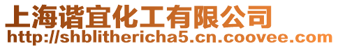 上海諧宜化工有限公司