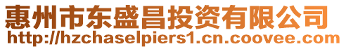 惠州市東盛昌投資有限公司