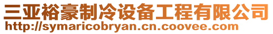 三亞裕豪制冷設備工程有限公司