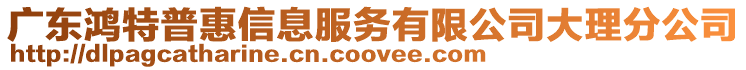 廣東鴻特普惠信息服務(wù)有限公司大理分公司