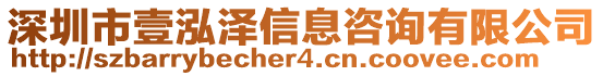 深圳市壹泓澤信息咨詢有限公司