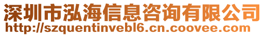 深圳市泓海信息咨詢有限公司
