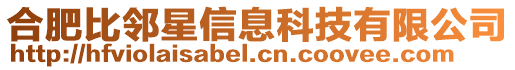 合肥比鄰星信息科技有限公司