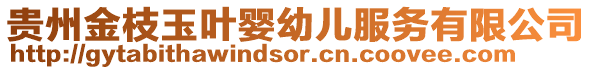 貴州金枝玉葉嬰幼兒服務有限公司
