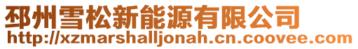 邳州雪松新能源有限公司