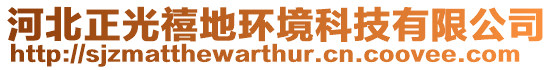 河北正光禧地環境科技有限公司