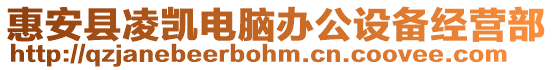 惠安縣凌凱電腦辦公設(shè)備經(jīng)營部