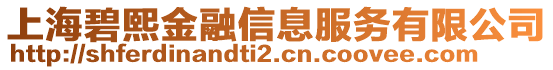 上海碧熙金融信息服務(wù)有限公司