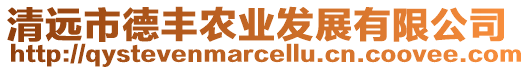 清遠(yuǎn)市德豐農(nóng)業(yè)發(fā)展有限公司