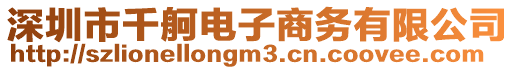 深圳市千舸電子商務(wù)有限公司