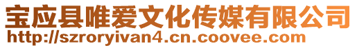 寶應(yīng)縣唯愛文化傳媒有限公司