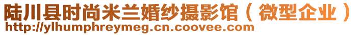 陸川縣時(shí)尚米蘭婚紗攝影館（微型企業(yè)）