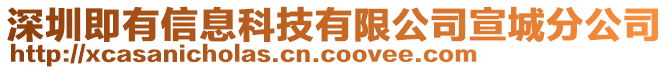 深圳即有信息科技有限公司宣城分公司