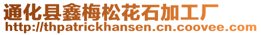 通化縣鑫梅松花石加工廠