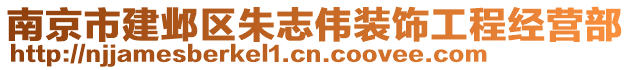 南京市建鄴區(qū)朱志偉裝飾工程經(jīng)營部