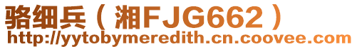 駱細兵(湘FJG662)