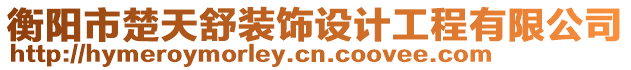 衡陽(yáng)市楚天舒裝飾設(shè)計(jì)工程有限公司