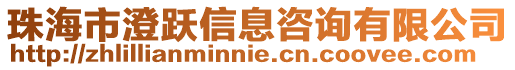珠海市澄躍信息咨詢有限公司
