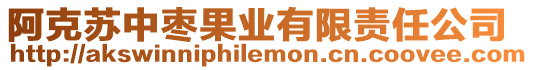 阿克蘇中棗果業有限責任公司