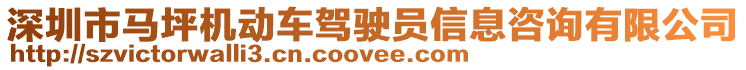 深圳市馬坪機動車駕駛員信息咨詢有限公司